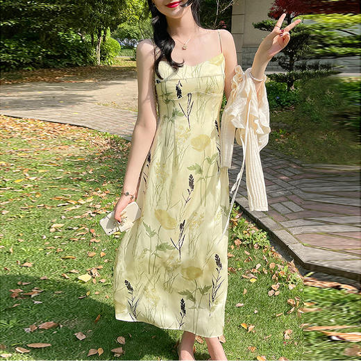 裁缝学苑AX74新款碎花吊带裙纸样连衣裙女装裙子样衣服装打版裁剪 商品图0