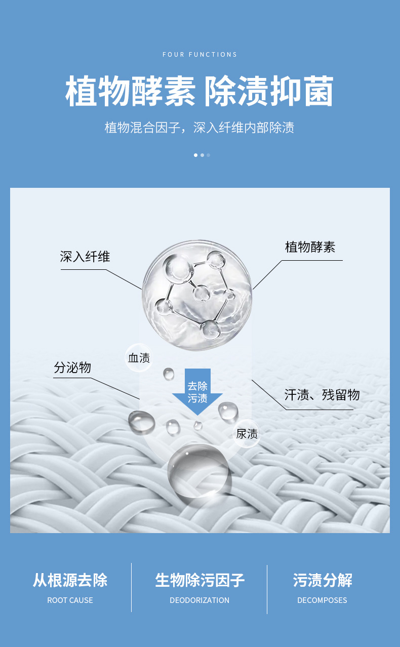 内衣净内裤专用洗衣液女士手洗抑菌清洗液洗内衣裤皂液