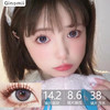 Ginomii月抛- Hanna 莓莓紫（可左右眼不同度数） 14.2mm 商品缩略图0