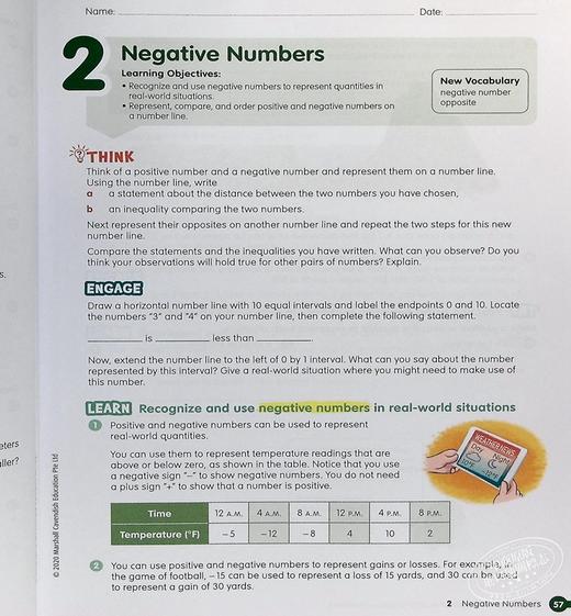 【中商原版】Math in Focus Grade 6A 焦点数学 六年级上册套装 学生书+课外练习作业本 英文原版 美国HMH教材 小学新加坡数学 商品图7