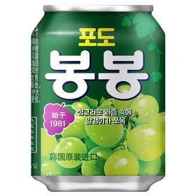 海太葡萄果汁饮料238ml해태 포도봉봉