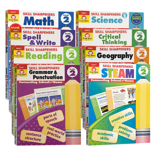 【父母学堂优选】Evan-Moor Skill Sharpeners 技能铅笔刀系列2023 商品图3