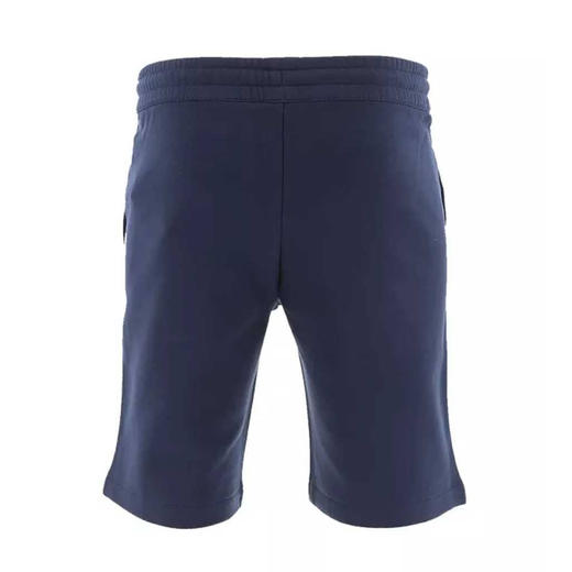 EMPORIO ARMANI EA7 阿玛尼 男士棉质字母徽标刺绣休闲短裤 深蓝色 3RPS74 PJ07Z 1554 商品图1