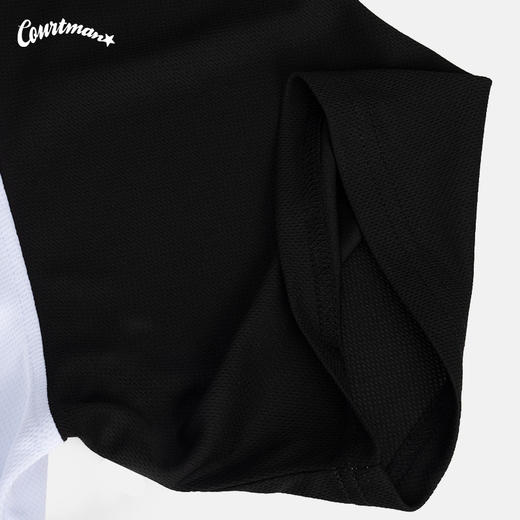 COURTMAN插肩投篮服T恤2023夏宽松休闲美式运动训练速干潮ins短袖 商品图5