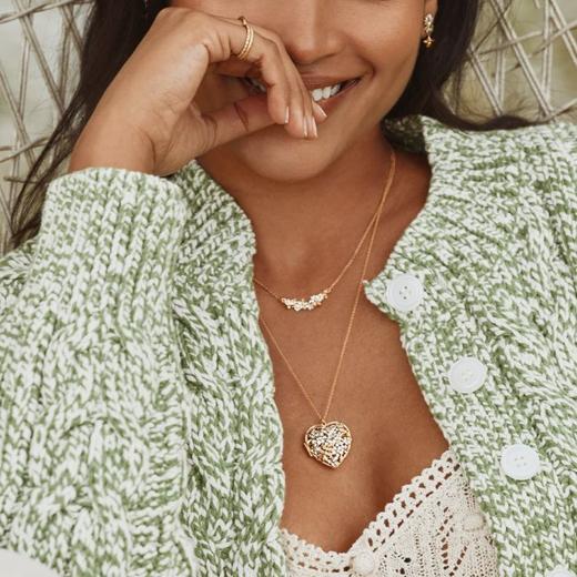 订购9周到｜Alex Monroe-Posy Bloom-小蜜蜂花朵 Locket 项链［英国设计师］ 商品图1