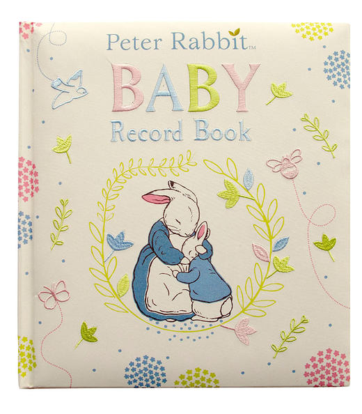 彼得兔宝宝记录手册 儿童绘本故事书 Beatrix Potter英文原版 Peter Rabbit Baby Record Book 商品图0