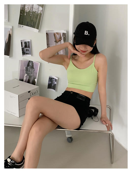 老米优品/🌸篙级美背！《无痕冰丝乳胶固定杯美背文胸》背交叉设计心动bra，一件满足多种需求~~凉爽透气，细节很赞！NY230601A 商品图5