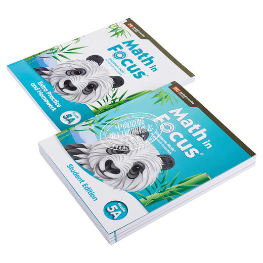 【中商原版】Math in Focus Grade 5A 焦点数学 五年级上册套装 学生书+课外练习作业本 英文原版 美国HMH教材 小学新加坡数学 商品图2
