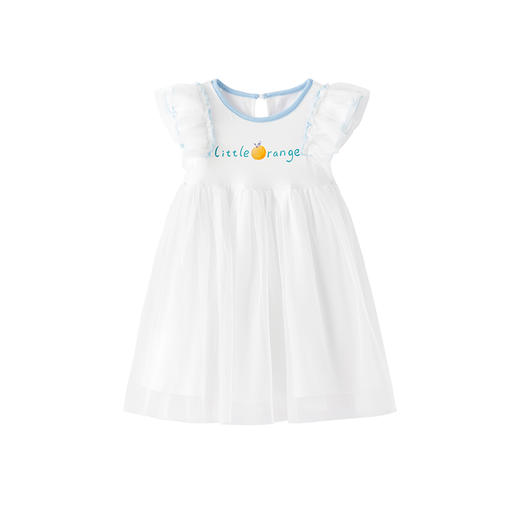 英氏儿童连衣裙夏季款女童短袖公主裙宝宝夏装裙子 商品图4