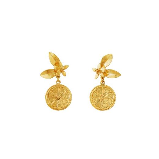 订购9周到｜Alex Monroe-Orange Blossom-橙花 耳环［英国设计师］ 商品图1