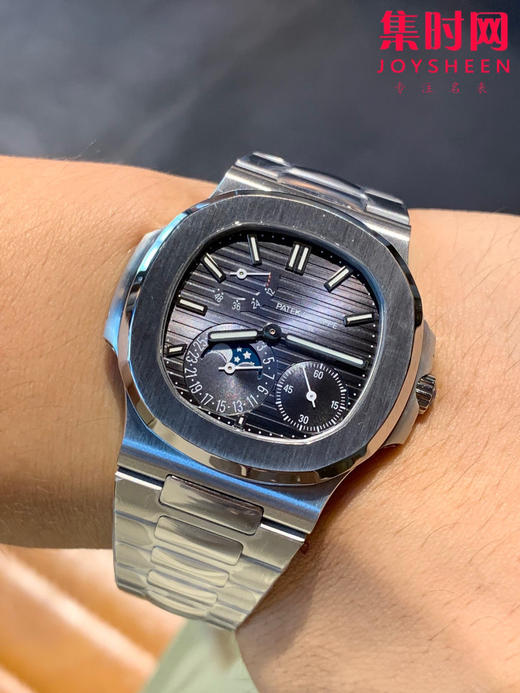 GR百达翡丽Patekphilippe运动系列鹦鹉螺5712霸道总裁 PP5712GR 商品图7