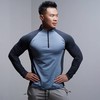 跃牌【跃LEAP-ACTIVE】系列春夏新款教练服健身服休跑步健身衣服男长袖拉链立领上衣805 商品缩略图0