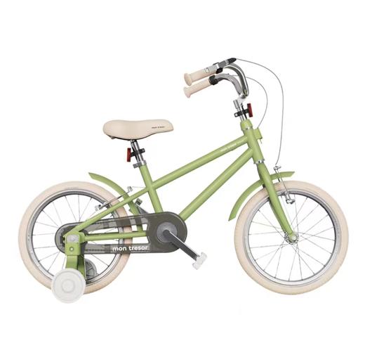 (包邮)Montresor萌兽B3超轻儿童自行车（五种颜色）（送车筐+辅助轮+铃铛+脚撑+打气筒+萌兽IP公仔） 商品图10