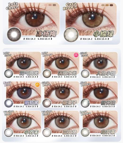 leenscolor，138/一副，218/两副，278/三副（详情区任选）最高度数有1000 商品图3