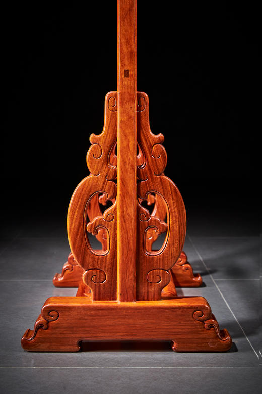 红桥红  家具严选  缅甸花梨（大果紫檀）  【177如意试衣镜】 商品图7