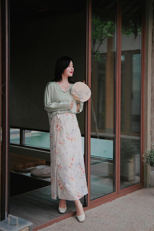 复古优雅方头贝壳跟凉鞋！花花团特别定制款！里外全羊皮！加厚脚掌垫脚柔软踩屎感 Q弹柔软 一脚蹬弹力带穿着方便！ 商品图13