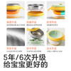 可优比儿童注水保温餐具套装不锈钢婴儿专用辅食碗恒温吸盘碗 商品缩略图4