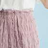 2018夏收腰显瘦粉色羽毛流苏百褶半身裙女中长款 商品缩略图2