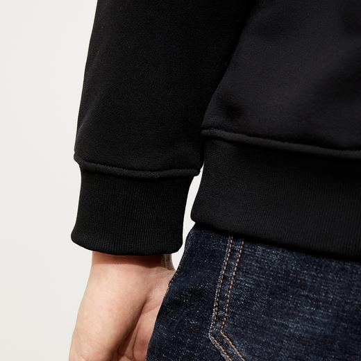 柒牌卫衣男潮ins青年时尚休闲字母印花连帽套头情侣上衣	121W70350 商品图2