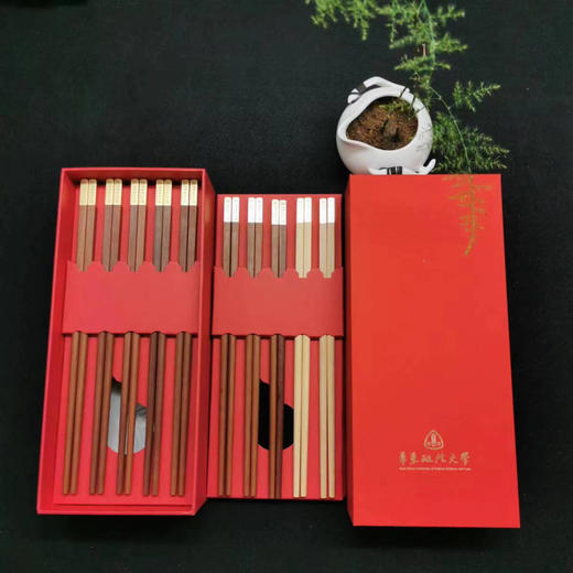 高档铜头实木筷子 商品图0