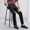 柒牌男装休闲裤春夏新款商务休闲时尚百搭男士黑色直筒长裤子	124H71820 商品缩略图3