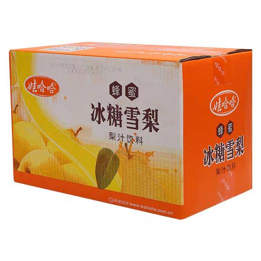 娃哈哈蜂蜜冰糖雪梨  500ml*15瓶/件 商品图0