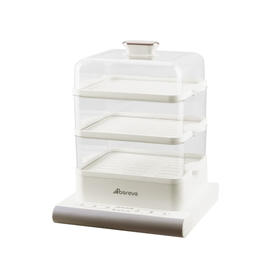 Abereve艾贝丽21升大容量三层大空间电蒸锅ABL-ZG165 白色 21L