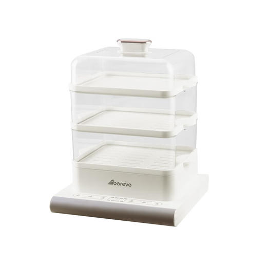 Abereve艾贝丽21升大容量三层大空间电蒸锅ABL-ZG165 白色 21L 商品图0