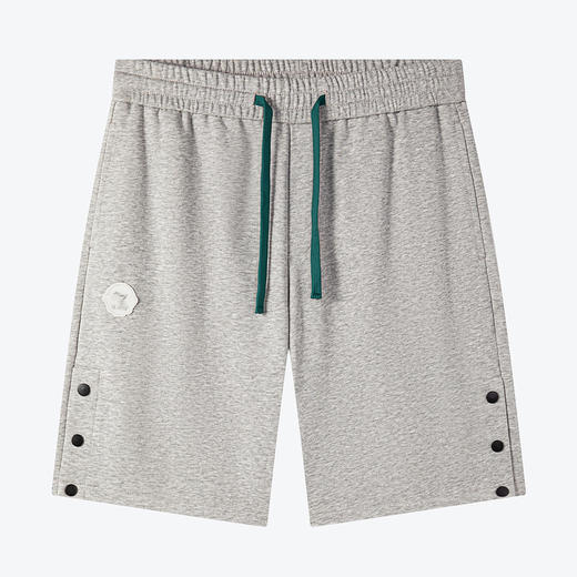 【非遗剪纸】柒牌卫裤男夏季新款运动休闲直筒裤男生松紧抽绳短裤	124H72070 商品图3