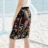 欧芮儿2019夏装新款黑色刺绣半身裙女显瘦中长裙包臀复古A字裙 商品缩略图1
