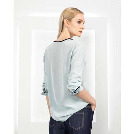 MF3C019麦克斯菲瑞女士休闲衬衫 商品图4