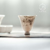 【日用百货】-宜室茶话  手绘竹子花瓣主人杯闻香杯 商品缩略图0