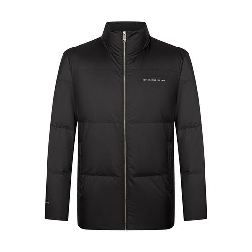 柒牌羽绒服男冬季新款立领修身白鸭绒保暖抗寒面包服防风厚外套	121E70490 商品图0