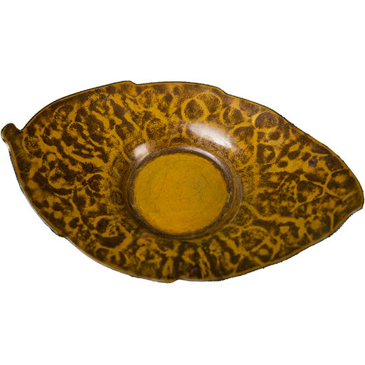 四世藏六造铜树叶形杯托成套（五客） 商品图5