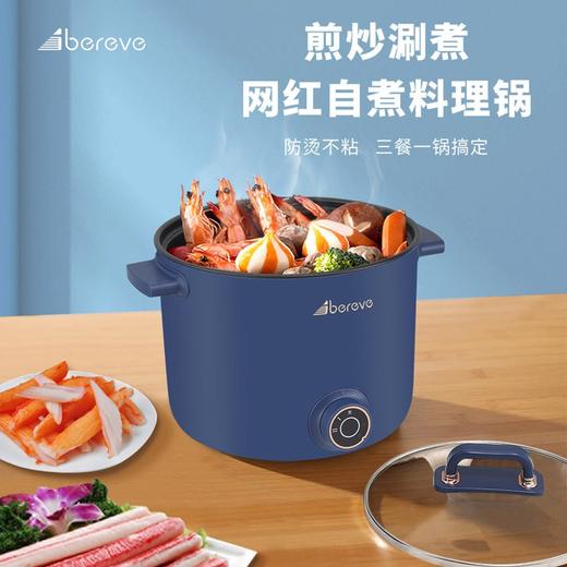 Abereve 艾贝丽多功能电煮锅ABL-DZG07双档调节1.5L容量电焖锅 电煮锅 商品图1