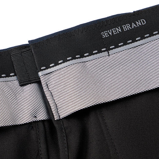 【含羊毛/莱赛尔】柒牌男装毛料西裤春秋款垂感商务西装直筒长裤	126H70070 商品图2