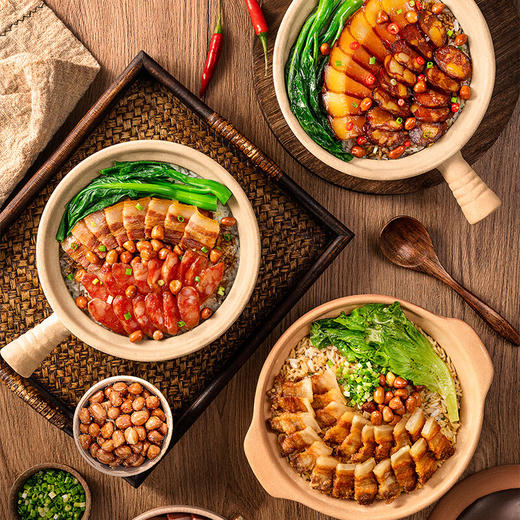 无名小厨无名小厨煲仔饭冻干微波加热即食米饭方便速食预制菜腊味腊肠饭 商品图2