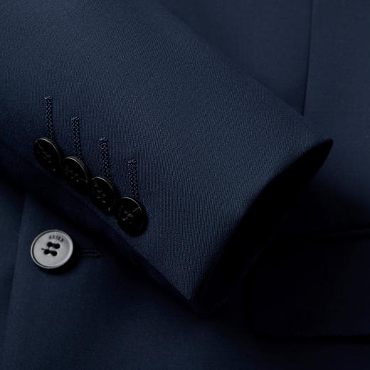 【含羊毛/莱赛尔】柒牌男士平驳领西装春夏新款商务休闲西服外套	126C70200 商品图2