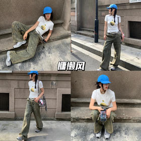 新品上身｜怪兽短袖+复古牛仔裤， 随性感拉满🤎