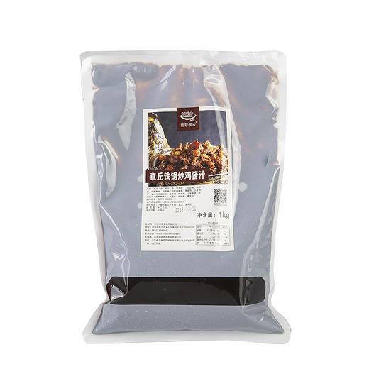餐云章丘铁锅炒鸡酱汁  全国炒鸡看山东20年炒鸡匠人配方研发  餐饮连锁和特色炒鸡店实现标准化操作 （2斤装一包做20份） 商品图4