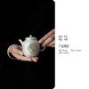 【日用百货】-宜室茶话  999鎏银开窗柿柿如意茶壶 商品缩略图5