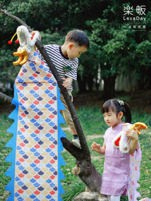 【26博主】古古楽新年国风手工可爱祥龙甩甩龙 商品图7