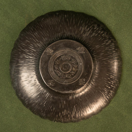 录登制钱币纹锡杯托成套（五客） 商品图2