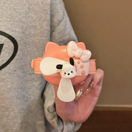 【静音小风扇！】可爱帕恰狗手腕风扇静音生日礼物手表风扇 商品图2