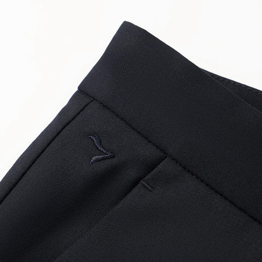 柒牌男士休闲裤2024春夏薄款商务通勤上班中腰百搭直筒梭织长裤子	126H70010 商品图2