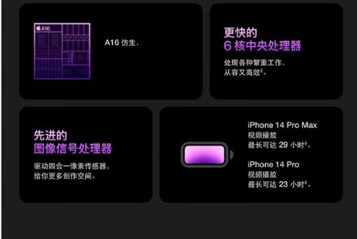 Apple iPhone 苹果14pro A2892 iPhone14pro A16芯片 5G手机 金色 1T 商品图7