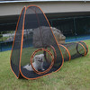 【宠物用品】新款猫窝隧道便携折叠宠物用品套装狗笼 商品缩略图1