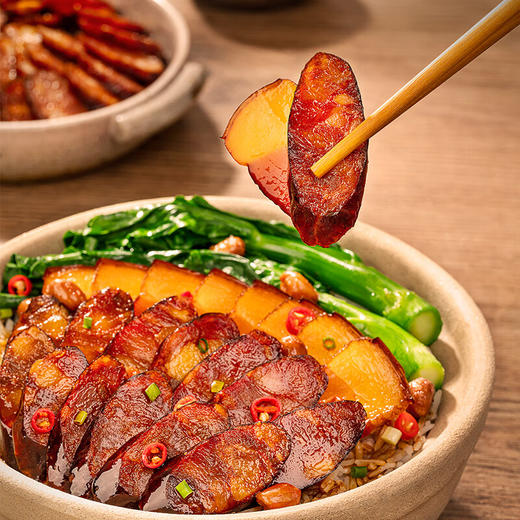 无名小厨无名小厨煲仔饭冻干微波加热即食米饭方便速食预制菜腊味腊肠饭 商品图7