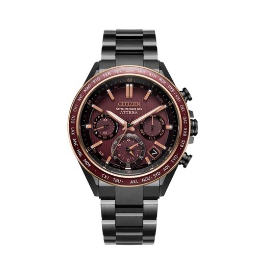 西铁城/CITIZEN卫星对时光动能舒博钛ATTESA系列商务男士手表CC4056-62W 商品图10