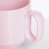陶瓷水杯可叠马克杯 轻量 DAY Value  340ml 白色/灰色/蓝绿/桃粉 商品缩略图5